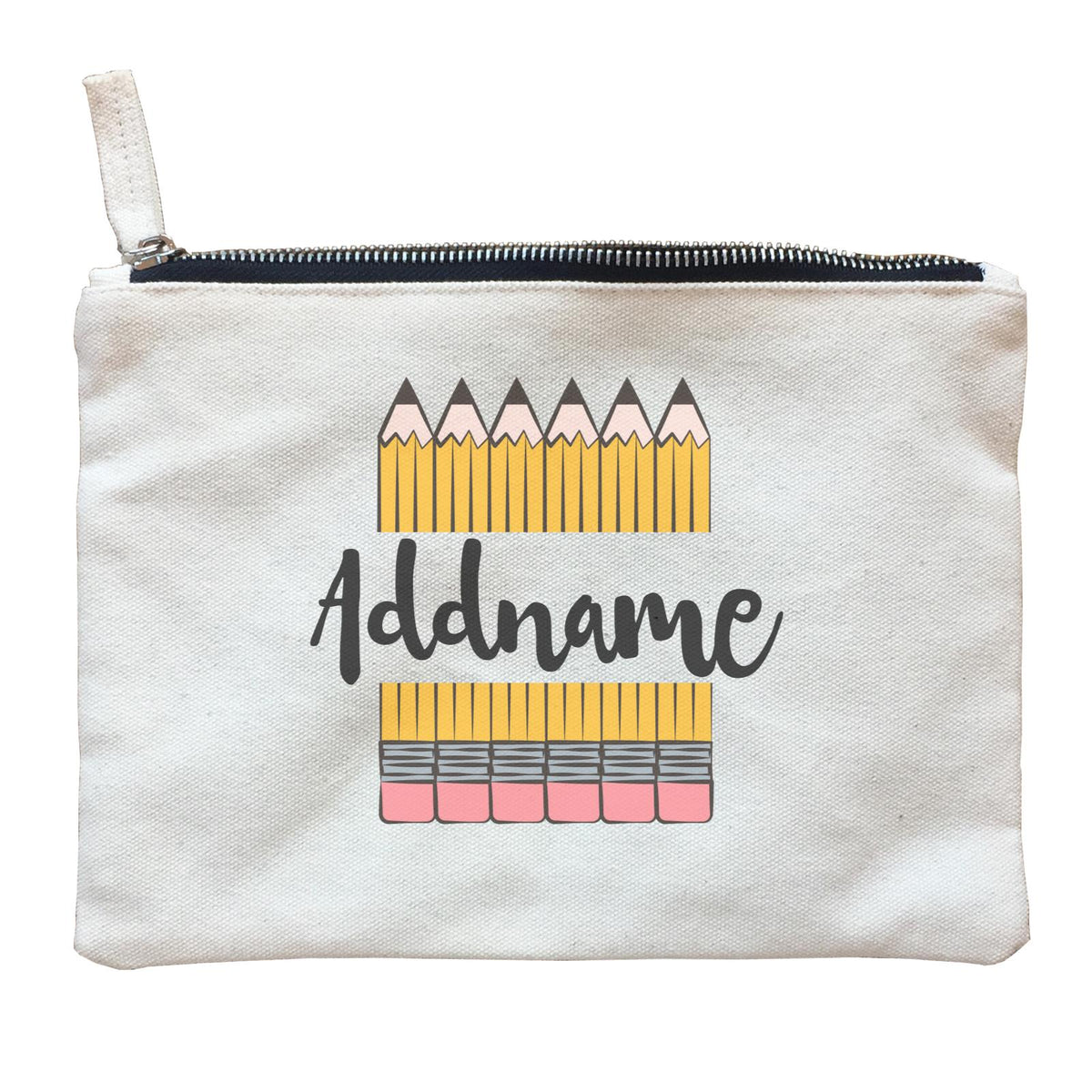 Doodle Series - Six Pencils Zipper Pouch