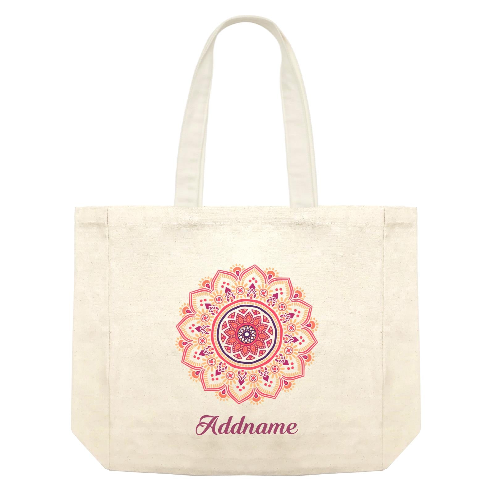 Deepavali Series Red Mandala Shopping Bag