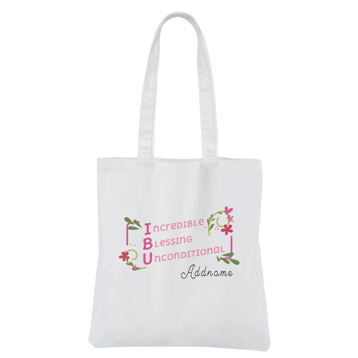 Mother's Day - Incredible Ibu White Canvas Bag