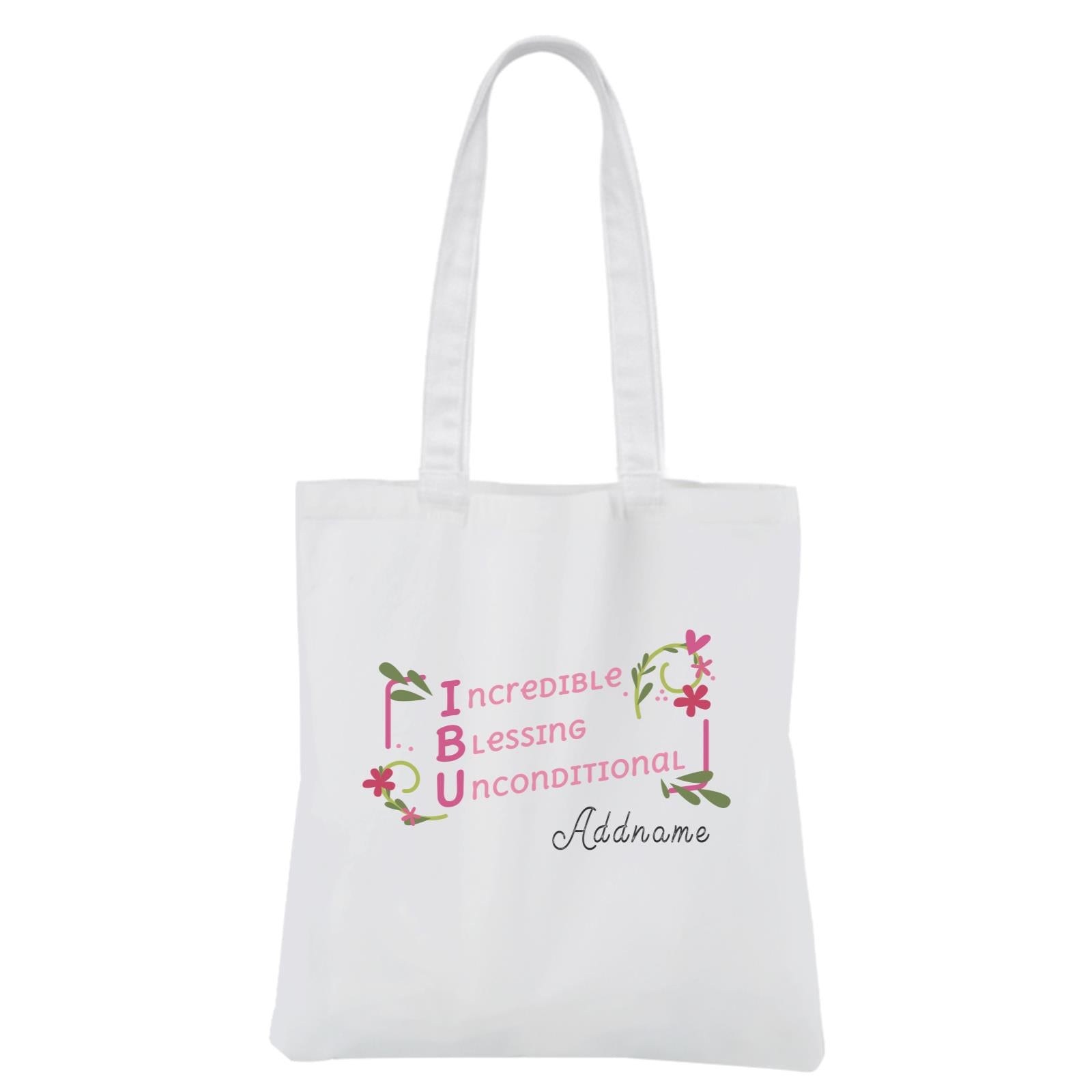 Mother's Day - Incredible Ibu White Canvas Bag