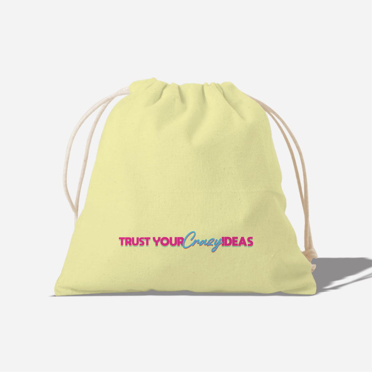 Be Confident Series Satchel - Trust Your Crazy Idea - Yellow