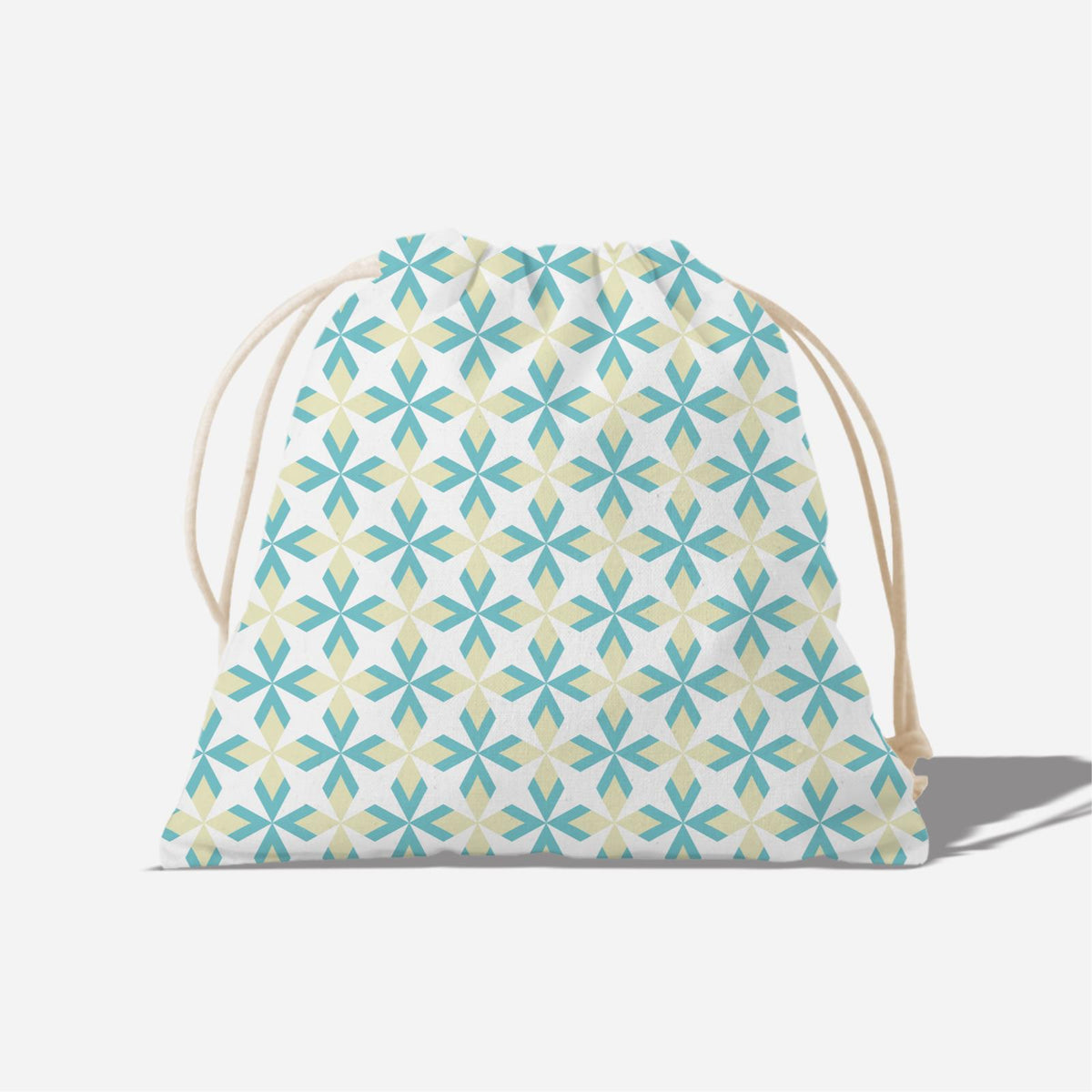 Ixora Series Full Print Satchel - Teal