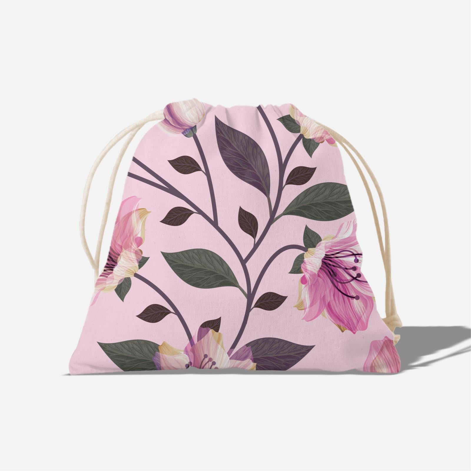 Classic Kesuma Full Print Satchel - Romantic Pink