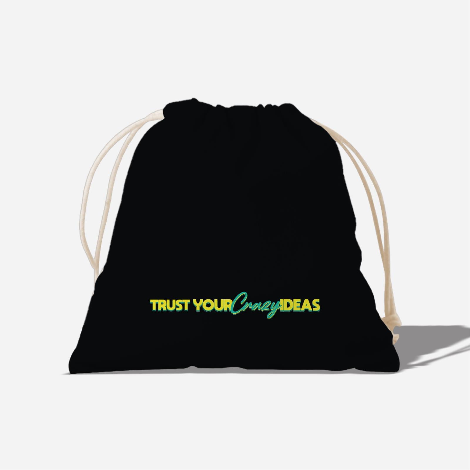 Be Confident Series Satchel - Trust Your Crazy Idea - Black