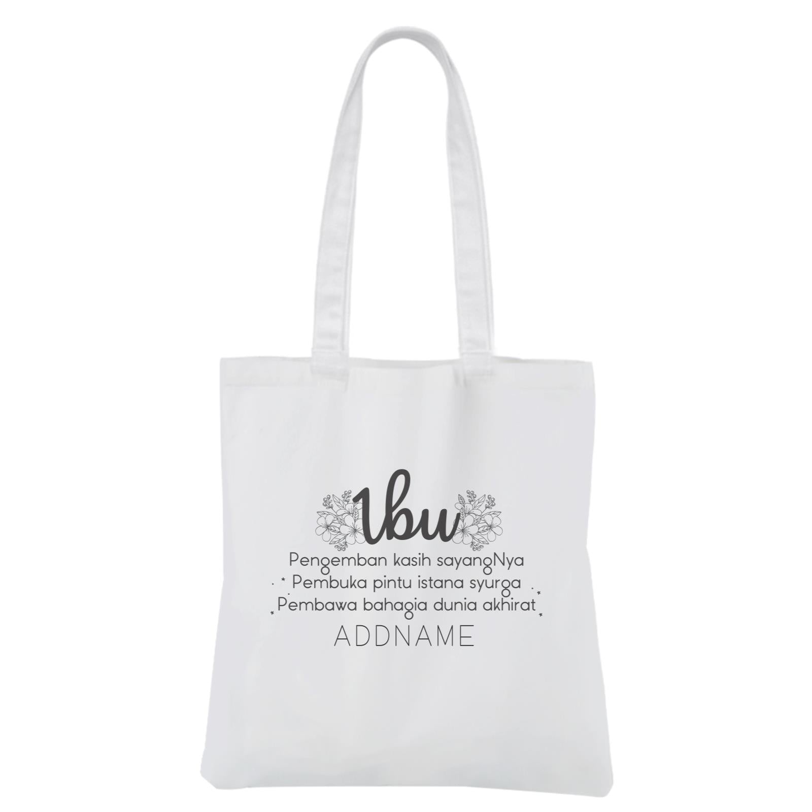 Mother's Day - Seorang Ibu White Canvas Bag