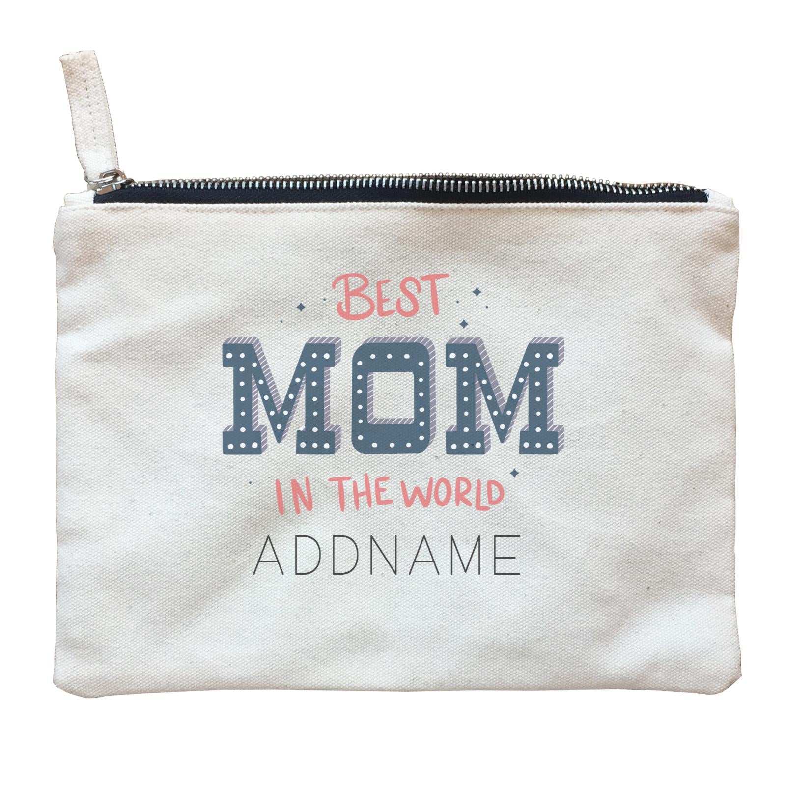 Mother's Day - Best Mom In The World Zipper Pouch