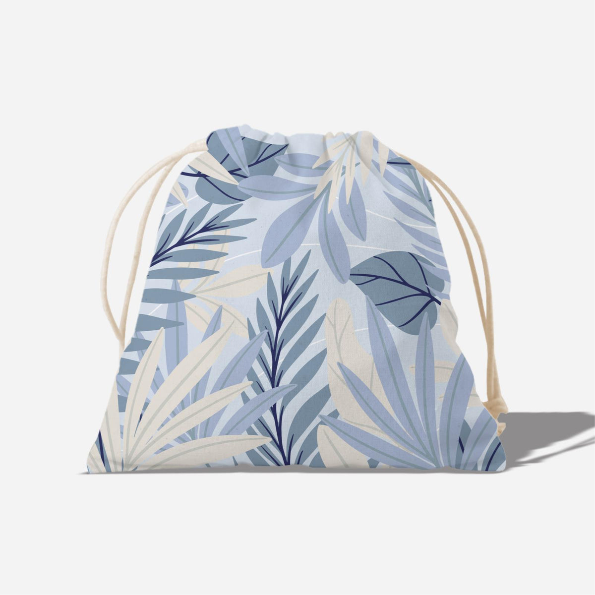 Suasana Series Full Print Satchel - Ash Blue