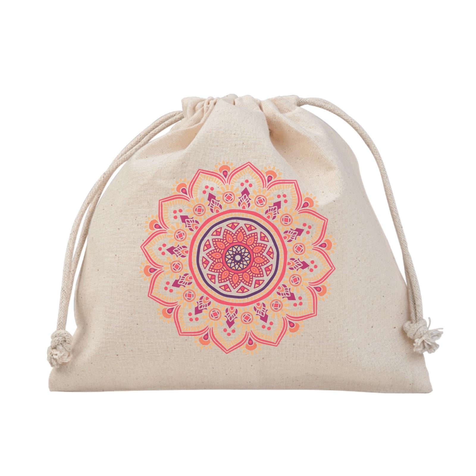 Deepavali Series Non-personalised Red Mandala Satchel