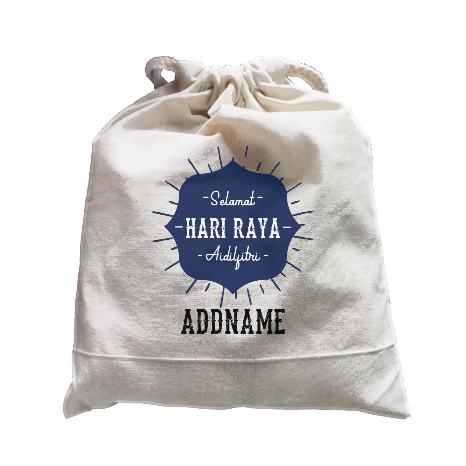 Hari Raya With Geometric Shape Raya Logo Satchel