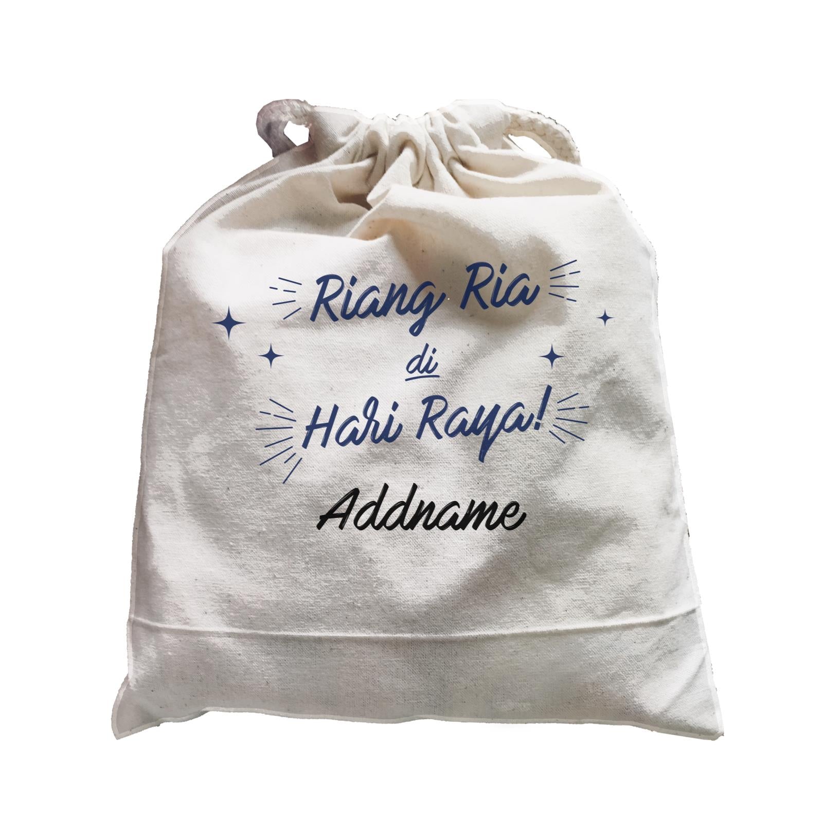 Riang Ria Di Hari Raya Raya Typography Satchel