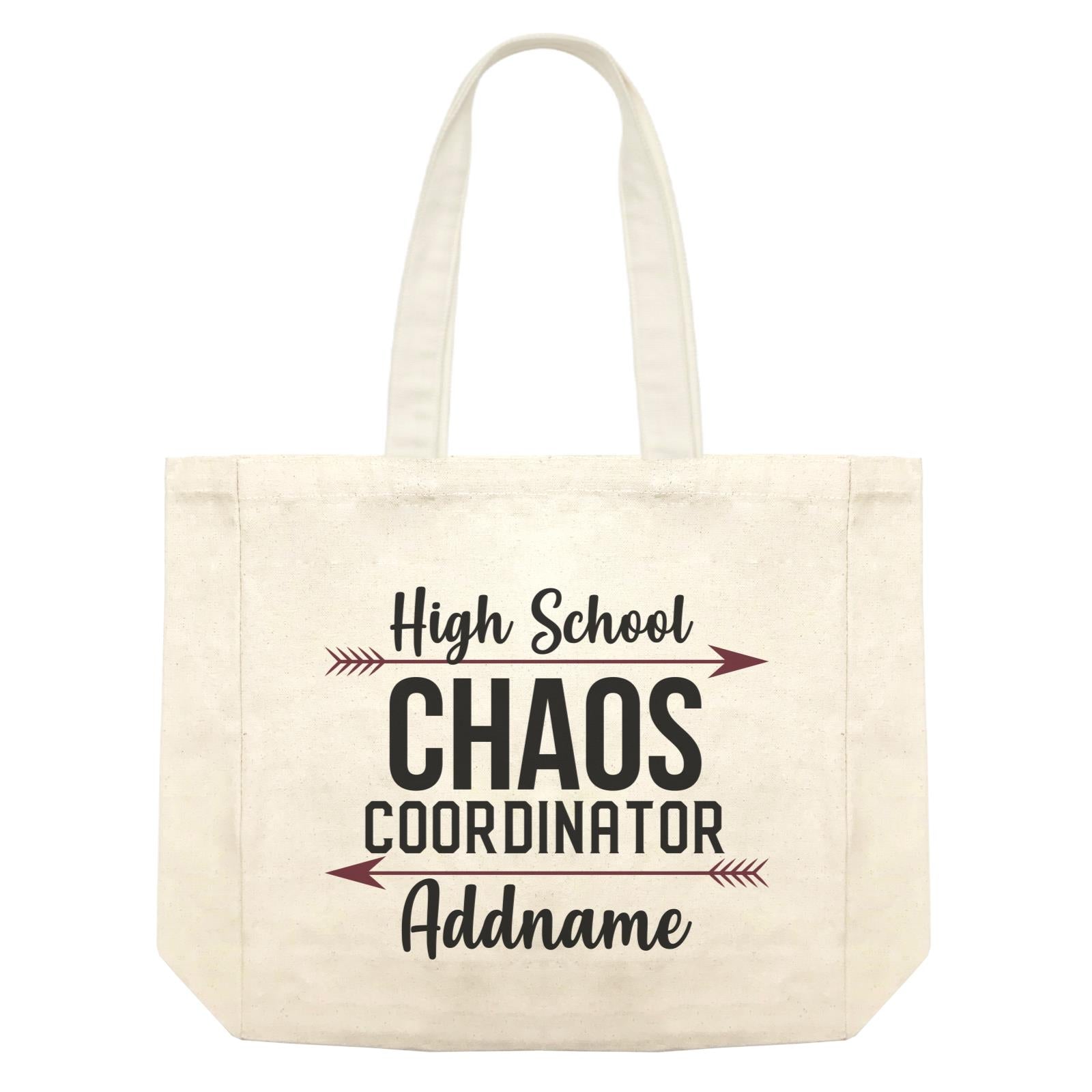 Chaos Coordinator Series High School Shopping Bag