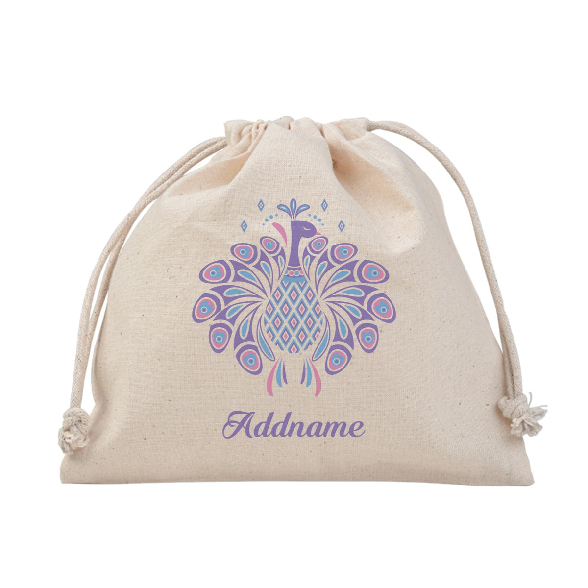 Deepavali Series Geometric Peacock Satchel