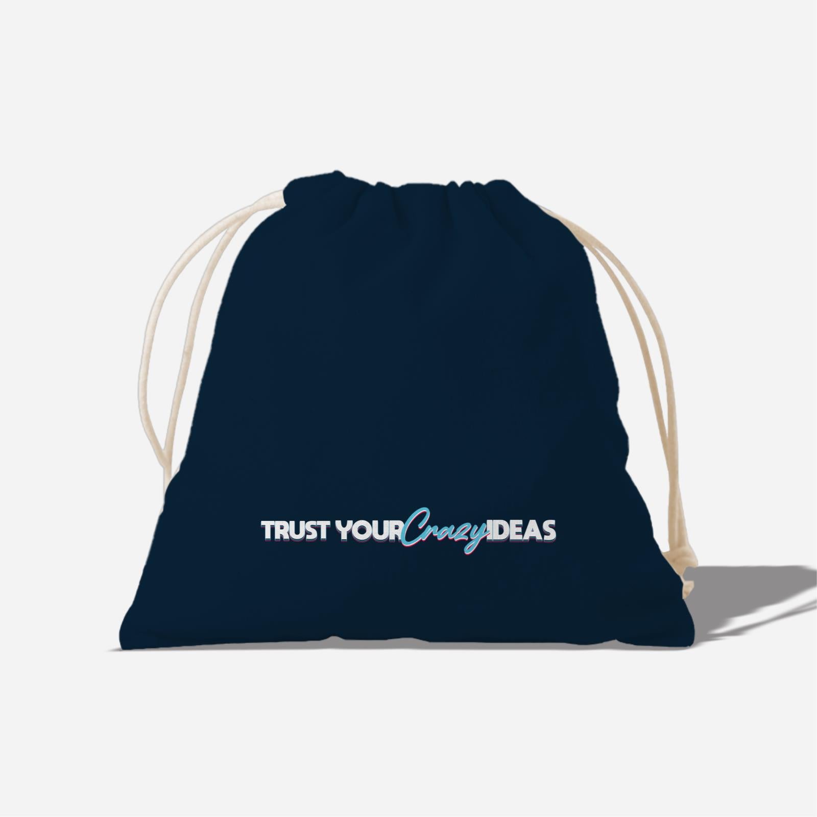 Be Confident Series Satchel - Trust Your Crazy Idea - Navy
