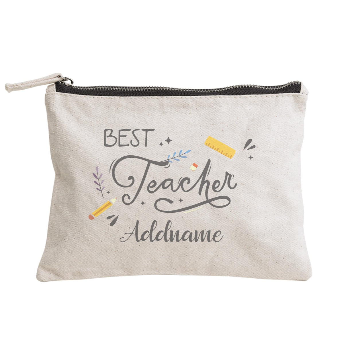 Best Teacher With Elements Zipper Pouch