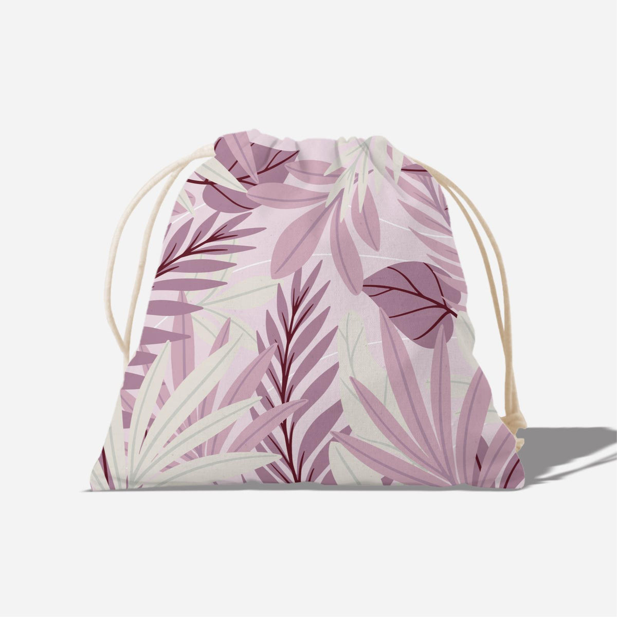 Suasana Series Full Print Satchel - Ash Pink