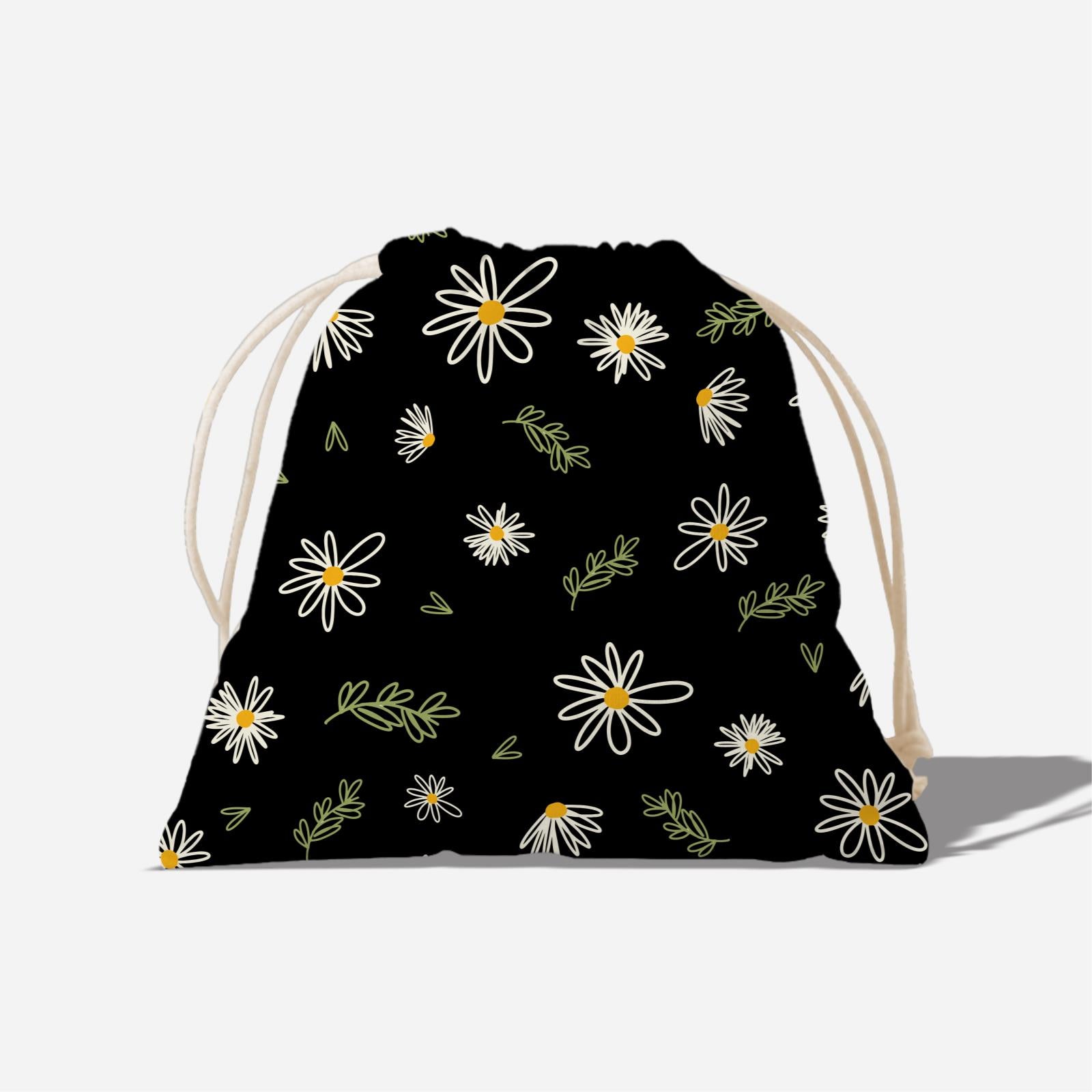 Be Confident Series Satchel - Daises with Quote - Be Yourself, Everyone Else Is Already Take