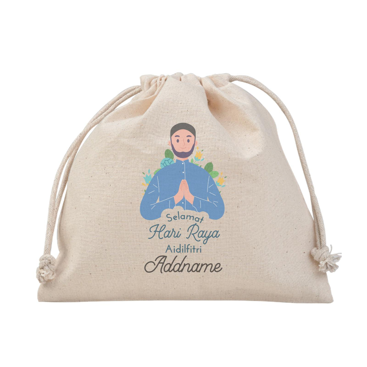 Selamat Hari Raya Aidilfitri Blue Satchel
