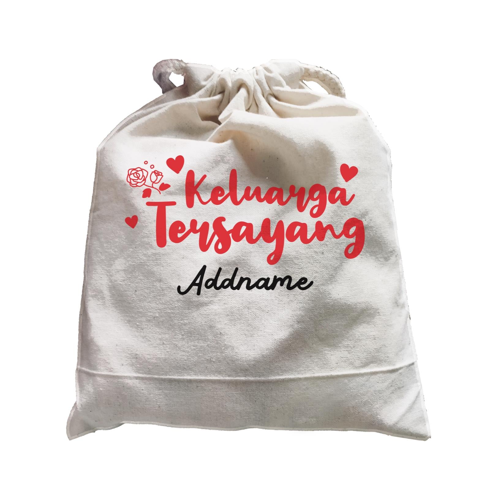 Keluarga Tersayang Raya Typography Satchel