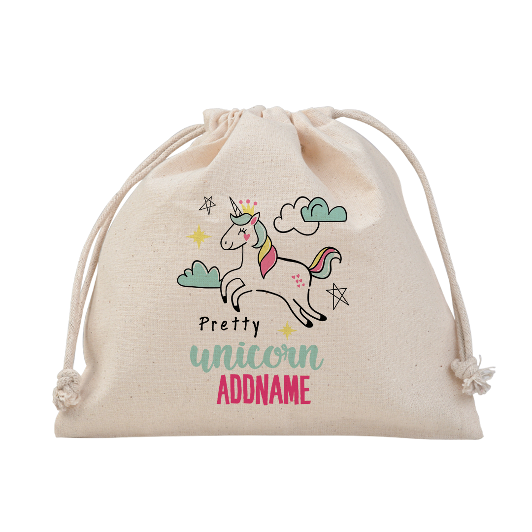 Cool Vibrant Series Pretty Unicorn Addname Satchel