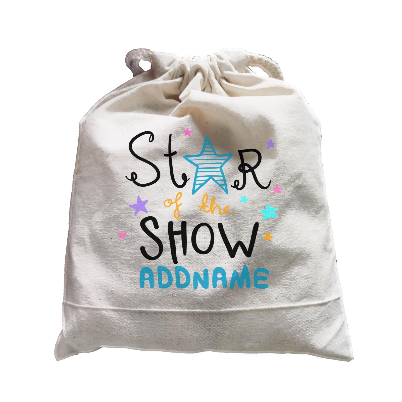 Children's Day Gift Series Star Of The Show Blue Addname  Satchel