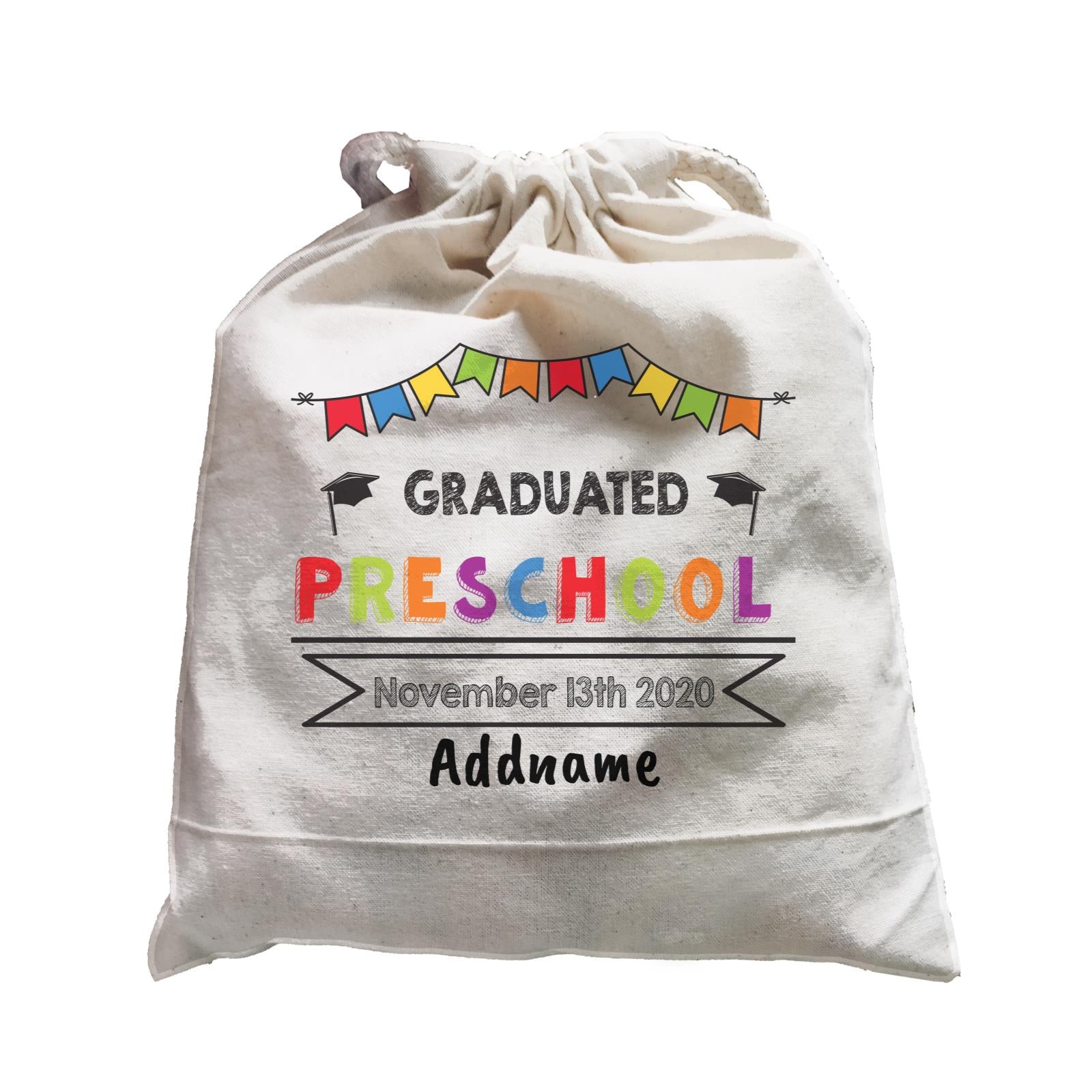 Graduation Series Colorful Graduated Pre-school Satchel