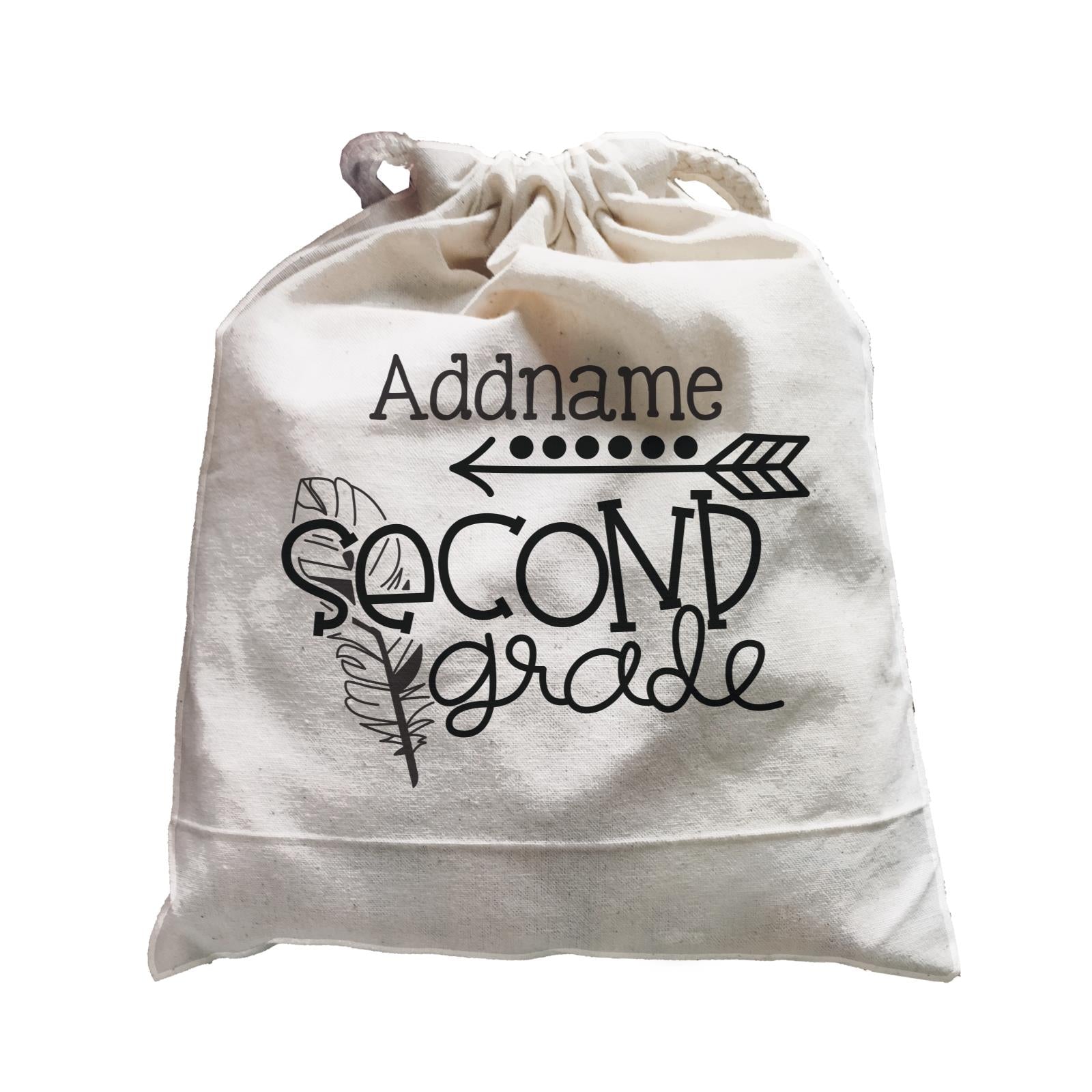 Graduation Series Second Grade with Feather Satchel
