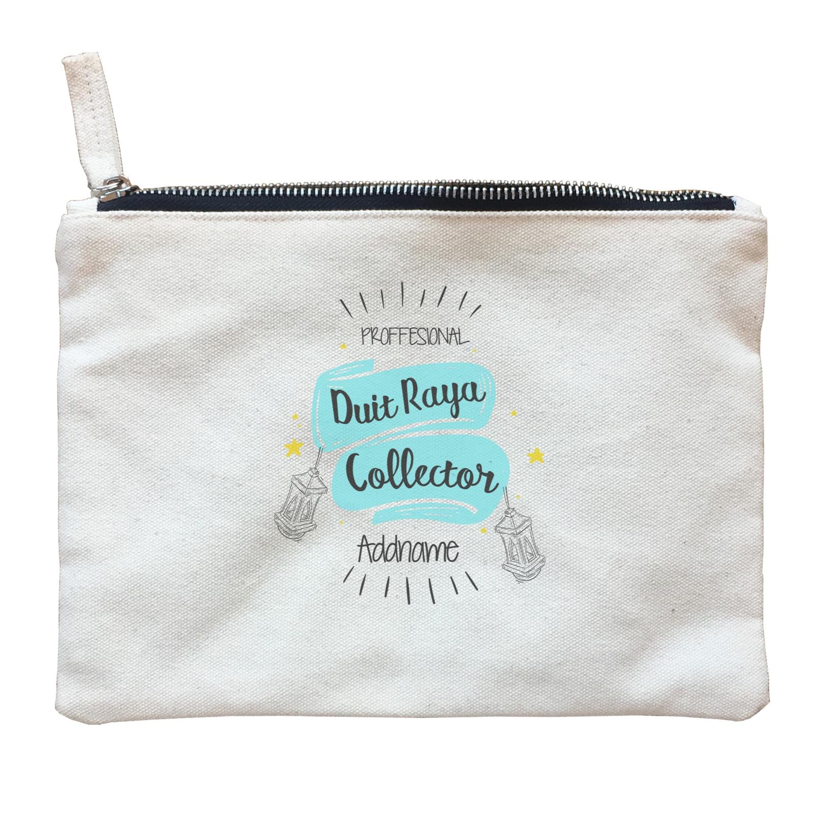 Raya Banner Professional Duit Raya Collector Addname Zipper Pouch