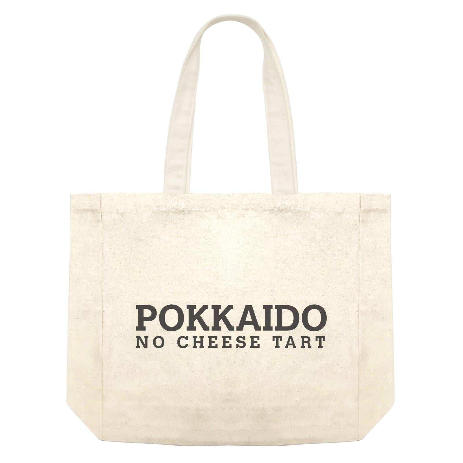 Slang Statement Pokkaido No Cheese Tart Accessories Shopping Bag