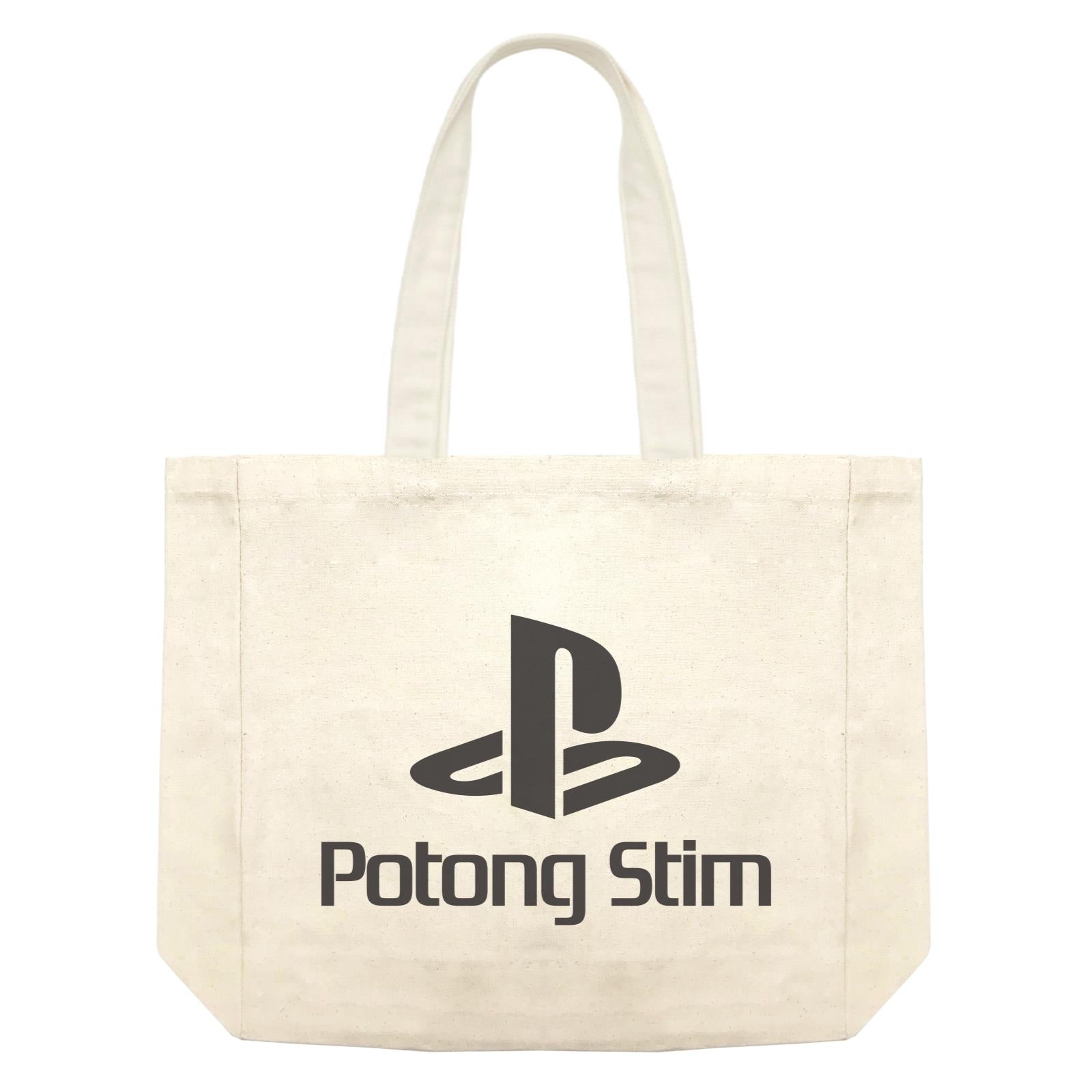 Slang Statement Potong Stim Accessories Shopping Bag
