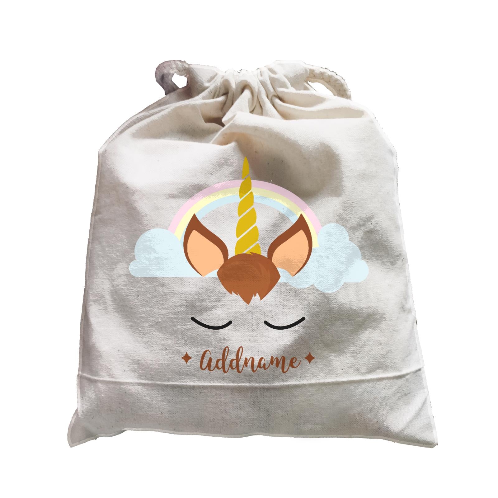 Unicorn Face Boy Addname Satchel