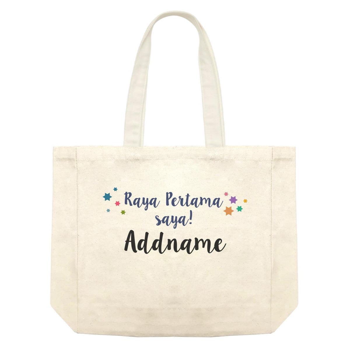 Raya Pertama Saya With Coloured Sparkles With Coloured Sparkles Shopping Bag