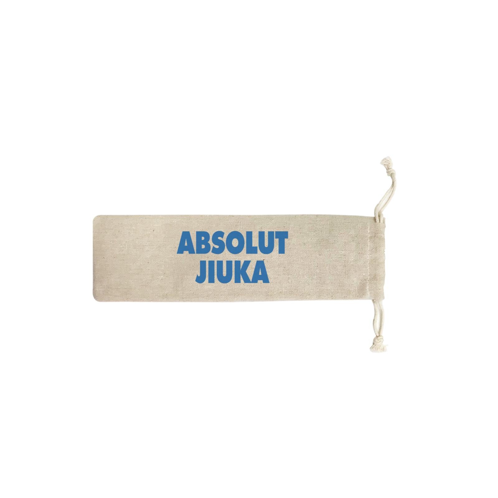Slang Statement Absolut Jiuka SB Straw Pouch (No Straws included)
