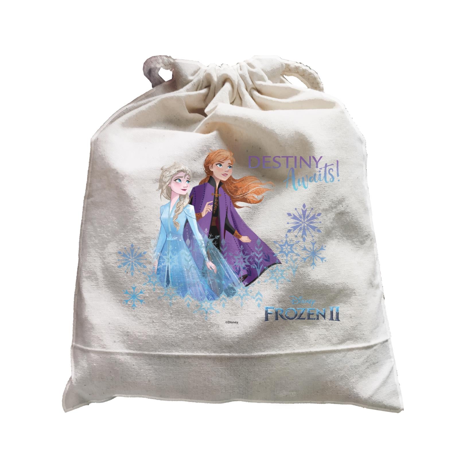 Disney Frozen 2 Snowflake Destiny Awaits With Elsa And Anna Satchel