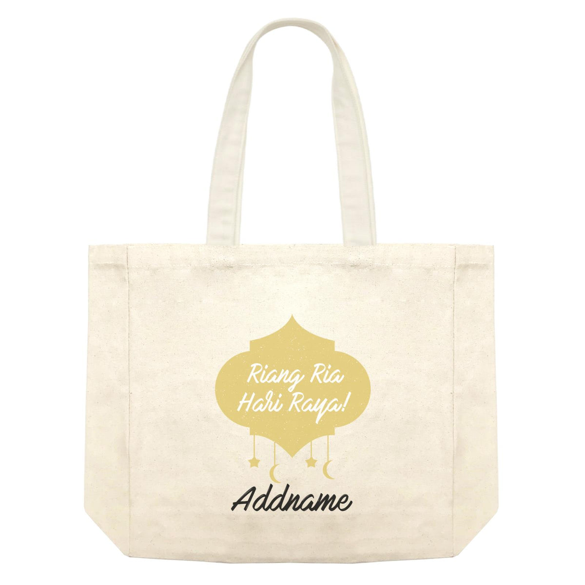 Riang Raya Hari Raya Raya Logo Shopping Bag
