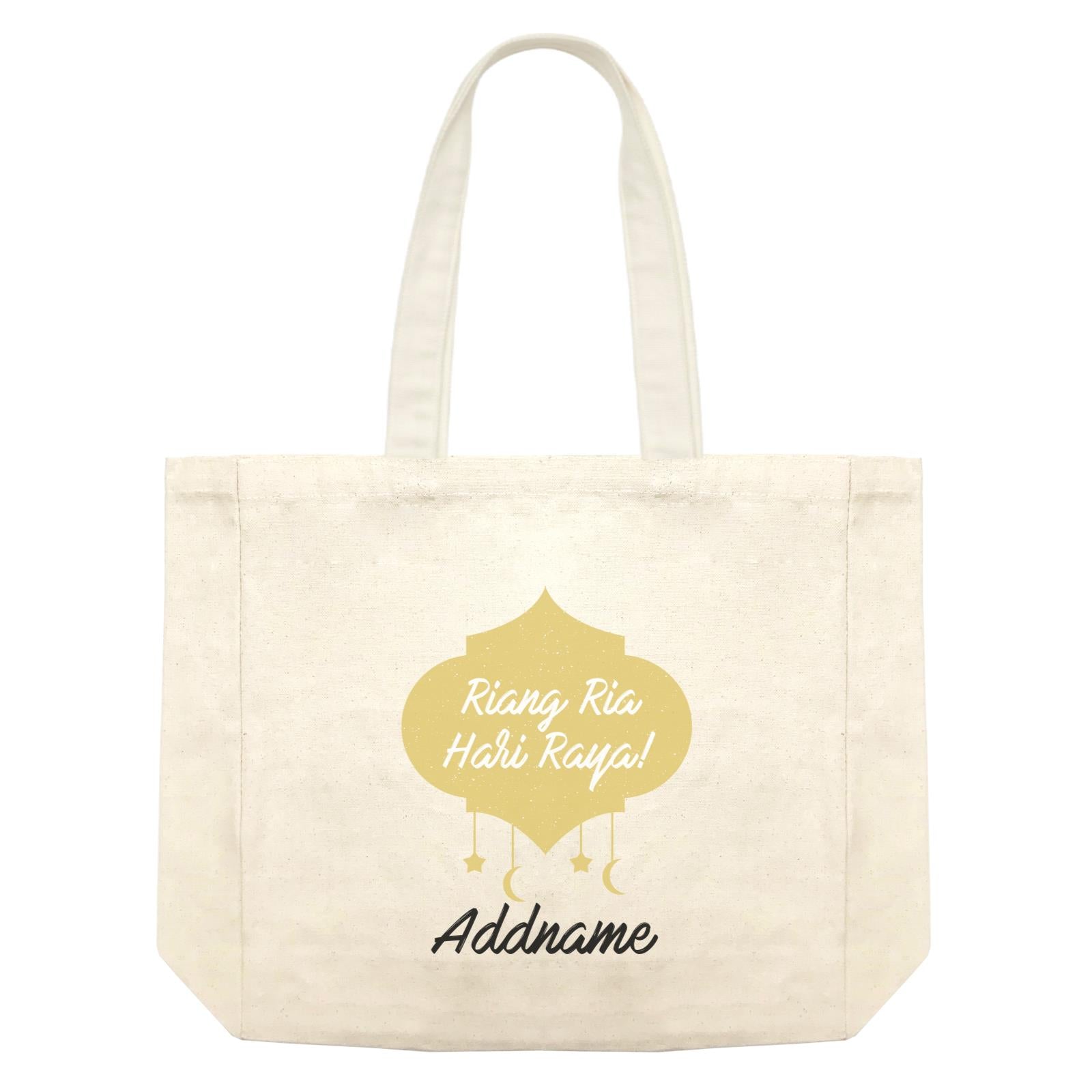 Riang Raya Hari Raya Raya Logo Shopping Bag