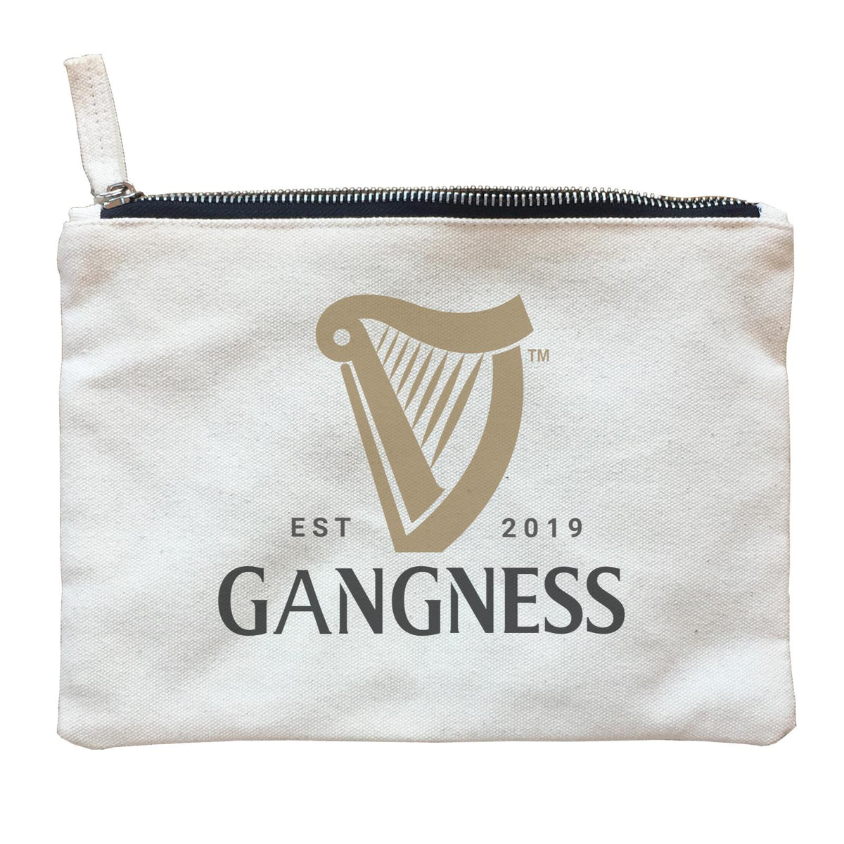 Slang Statement Gangness Accessories Zipper Pouch