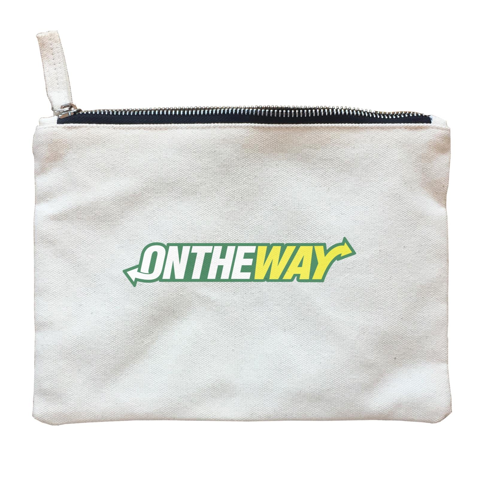Slang Statement On The Way Accessories Zipper Pouch