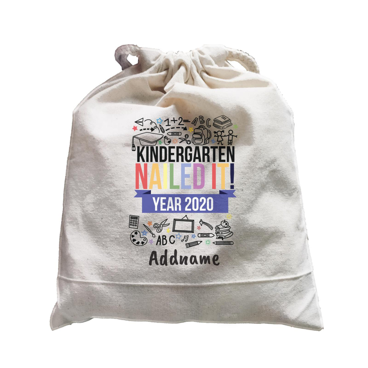 Graduation Series Kindergarten Nailed It Satchel