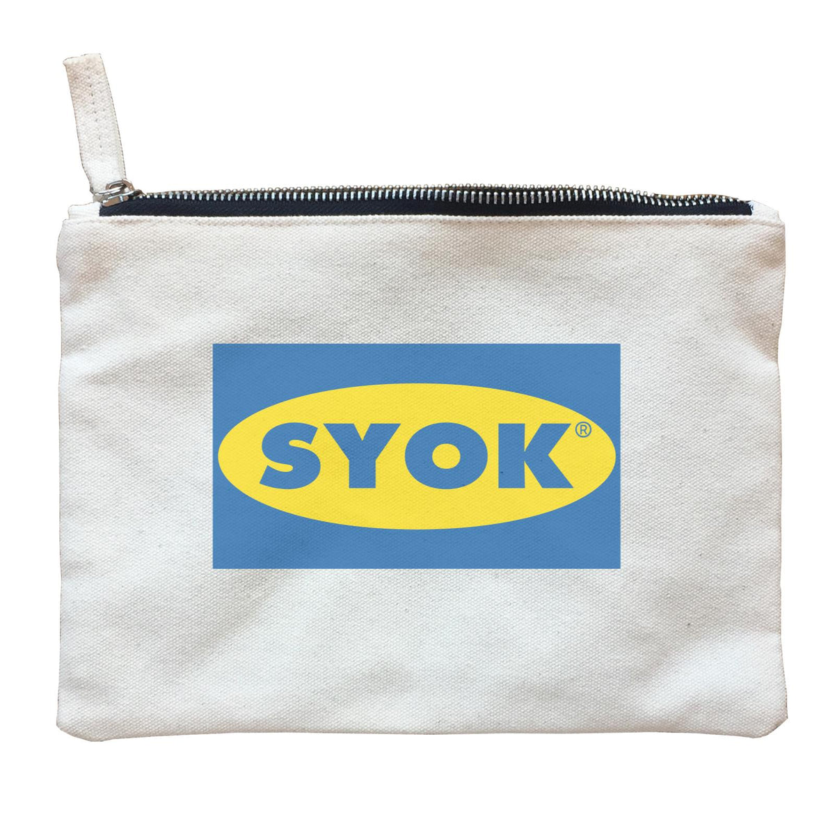 Slang Statement Syok Accessories Zipper Pouch