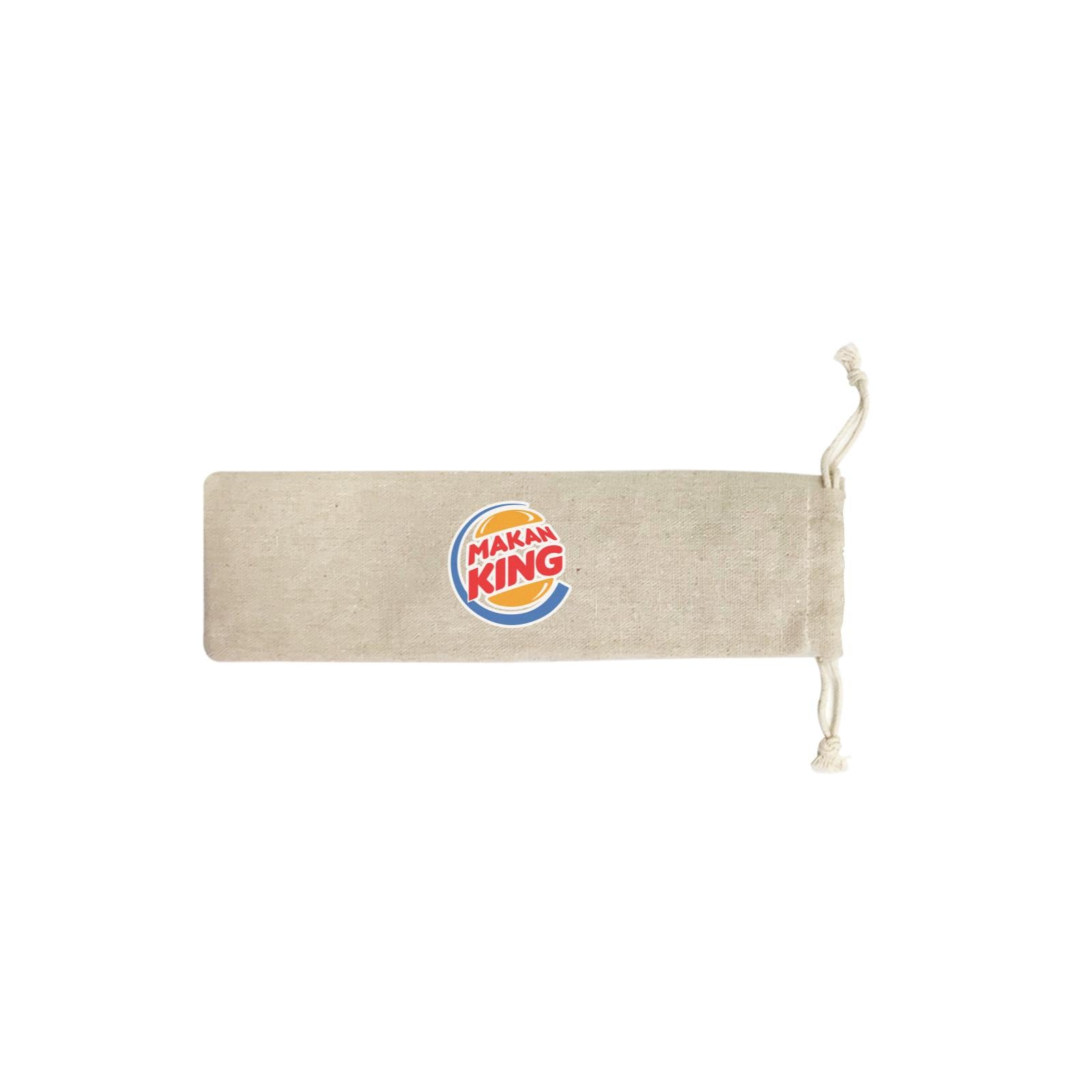 Slang Statement Makan King SB Straw Pouch (No Straws included)