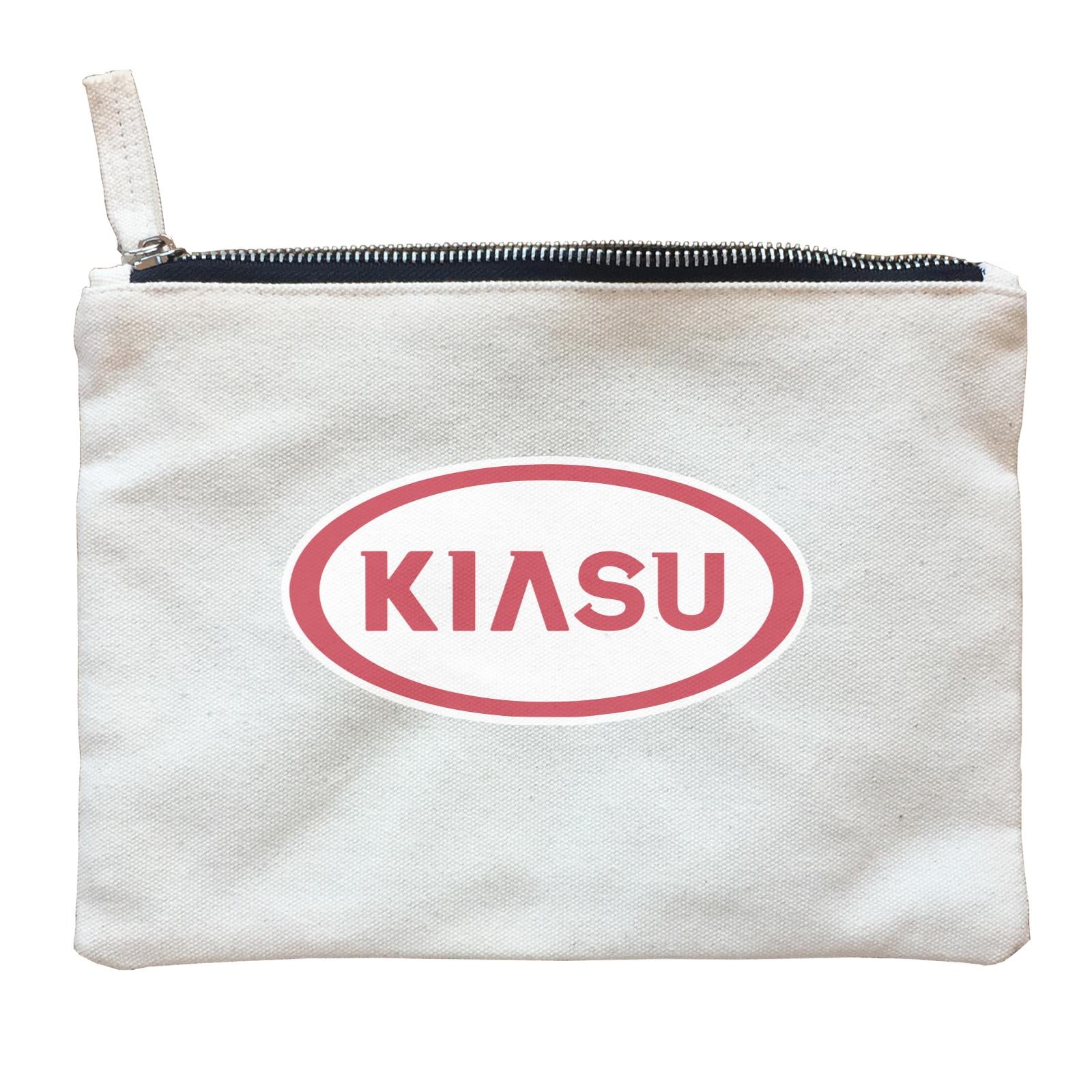Slang Statement Kiasu Accessories Zipper Pouch