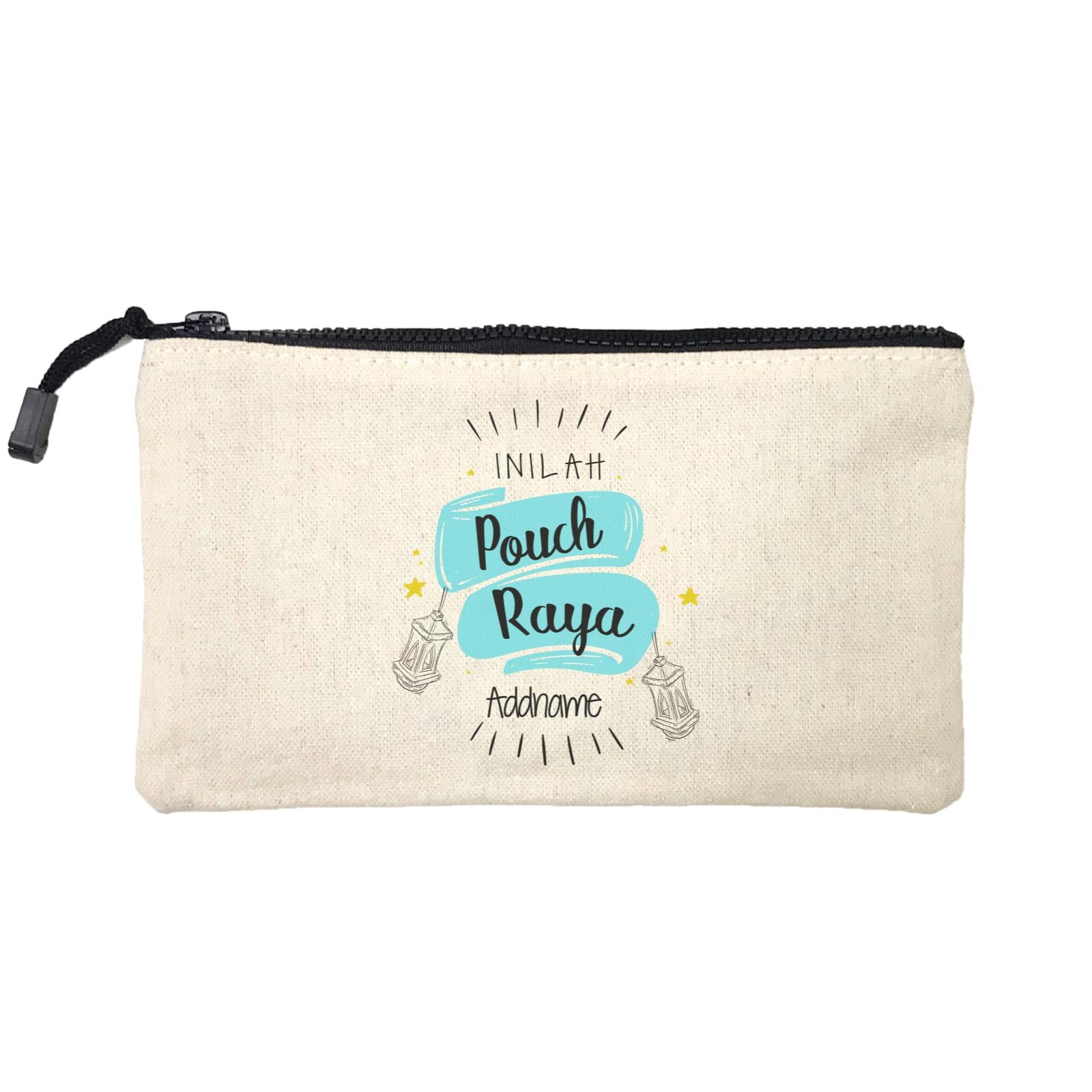 Raya Banner Inilah Pouch Raya Addname Mini Accessories Stationery Pouch