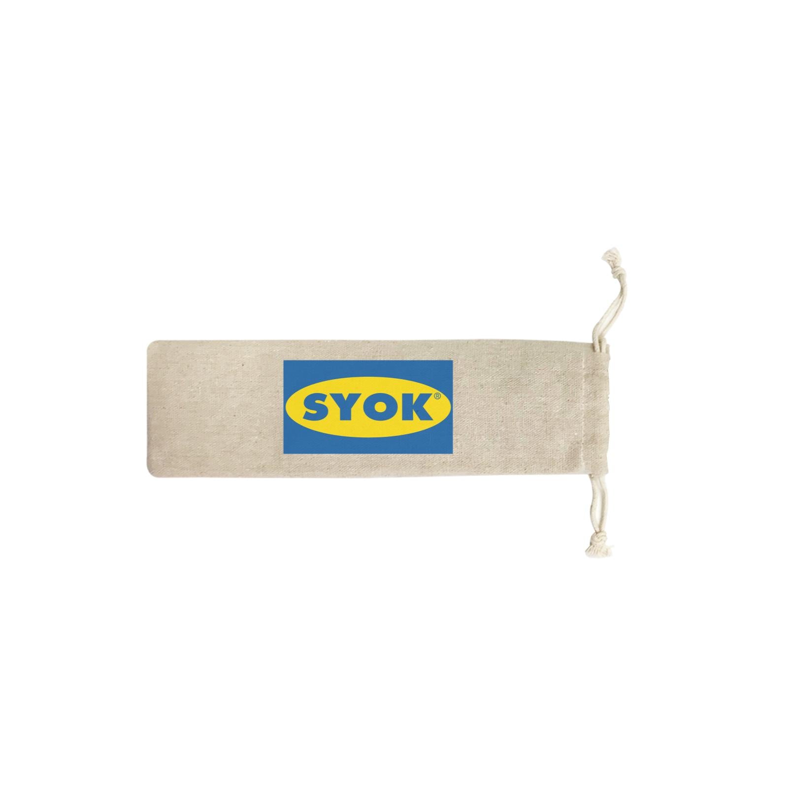 Slang Statement Syok SB Straw Pouch (No Straws included)