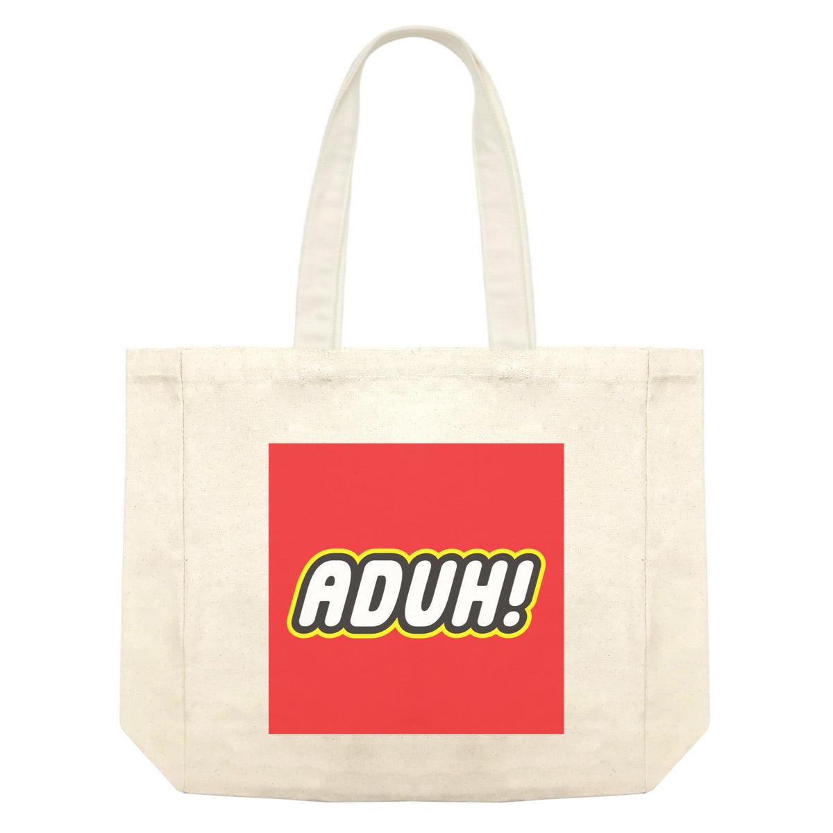 Slang Statement Aduh Accessories Shopping Bag