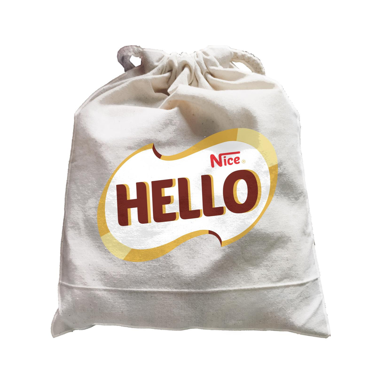 Slang Statement Hello Nice Accessories Satchel