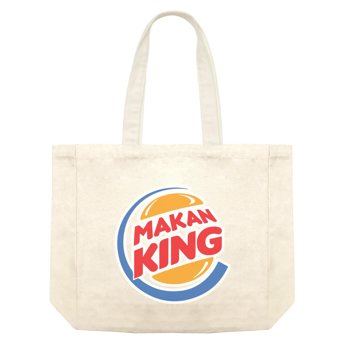 Slang Statement Makan King Accessories Shopping Bag