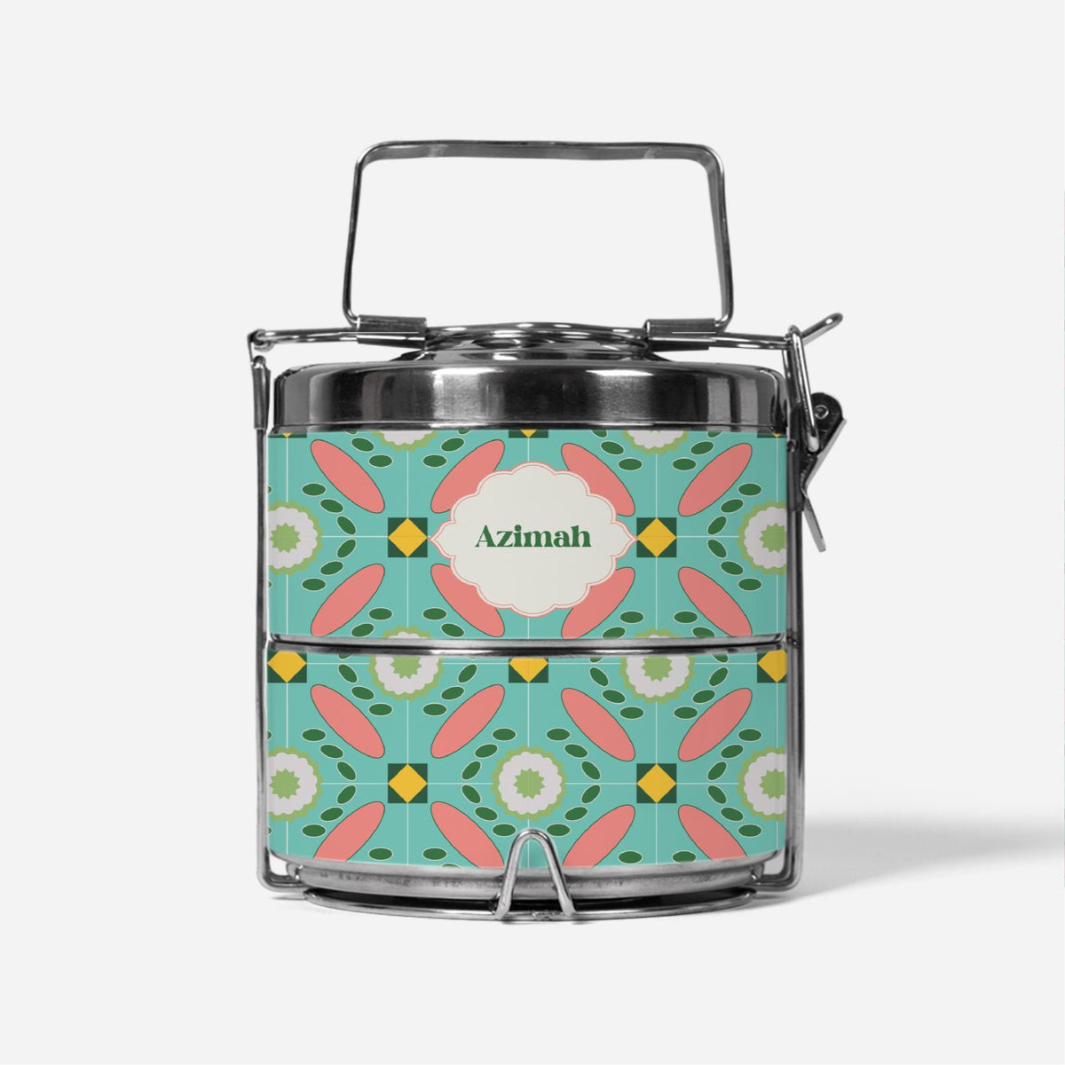Juadah Series Two Tier Tiffin Carrier - Puteri Ayu