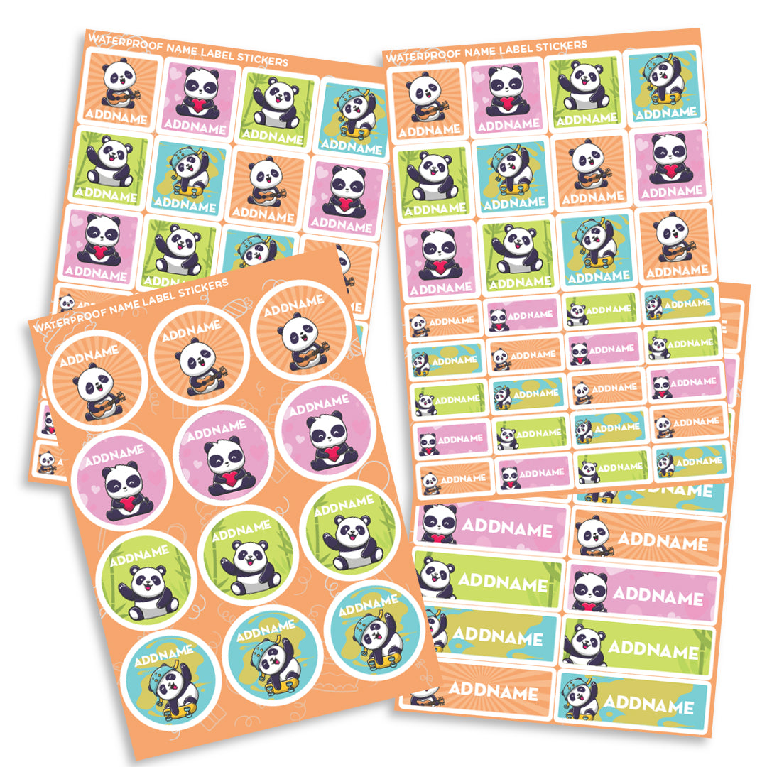 Adopt A Plushie Name Label Sticker