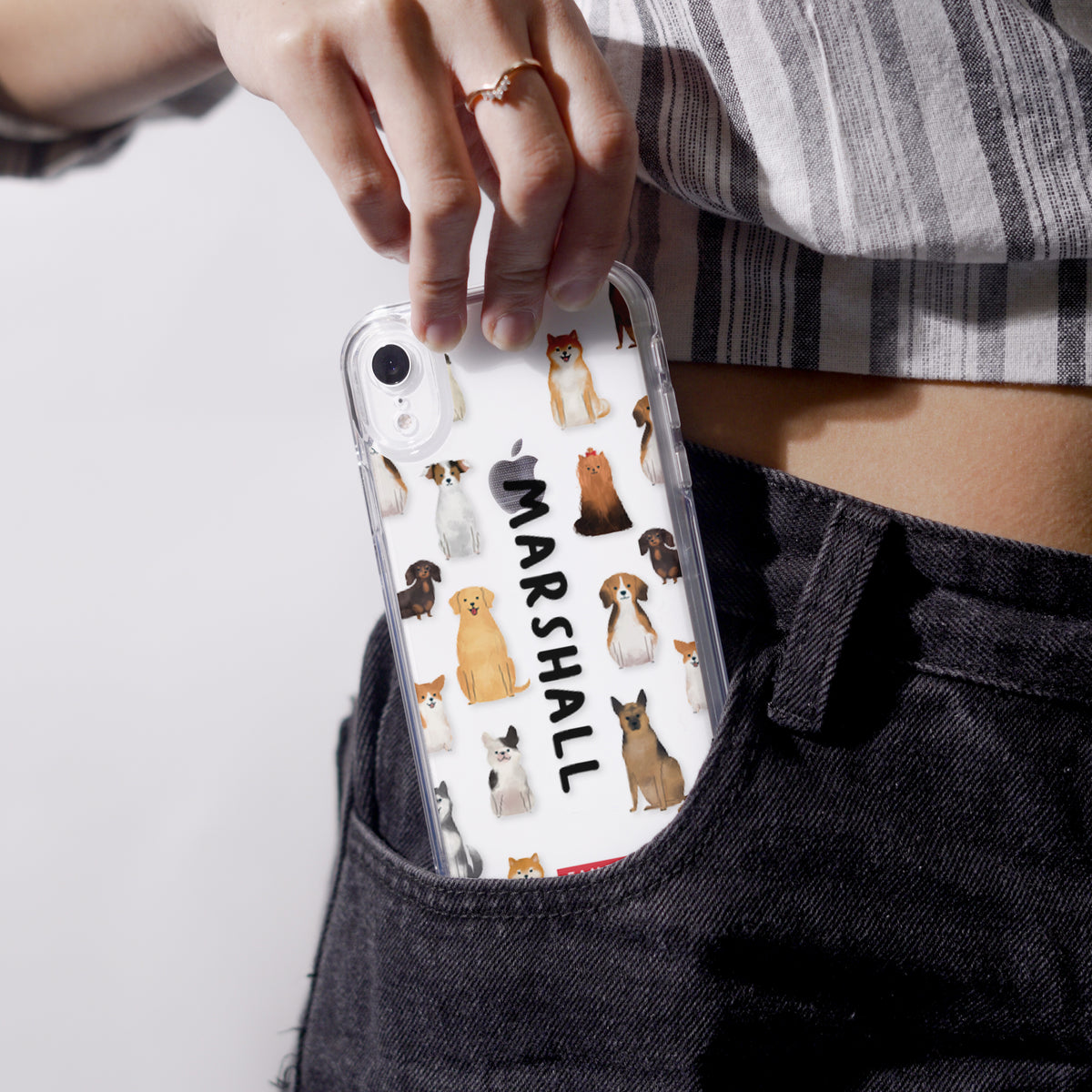 Spirit Animal Series - Friendly Doggie iPhone Case