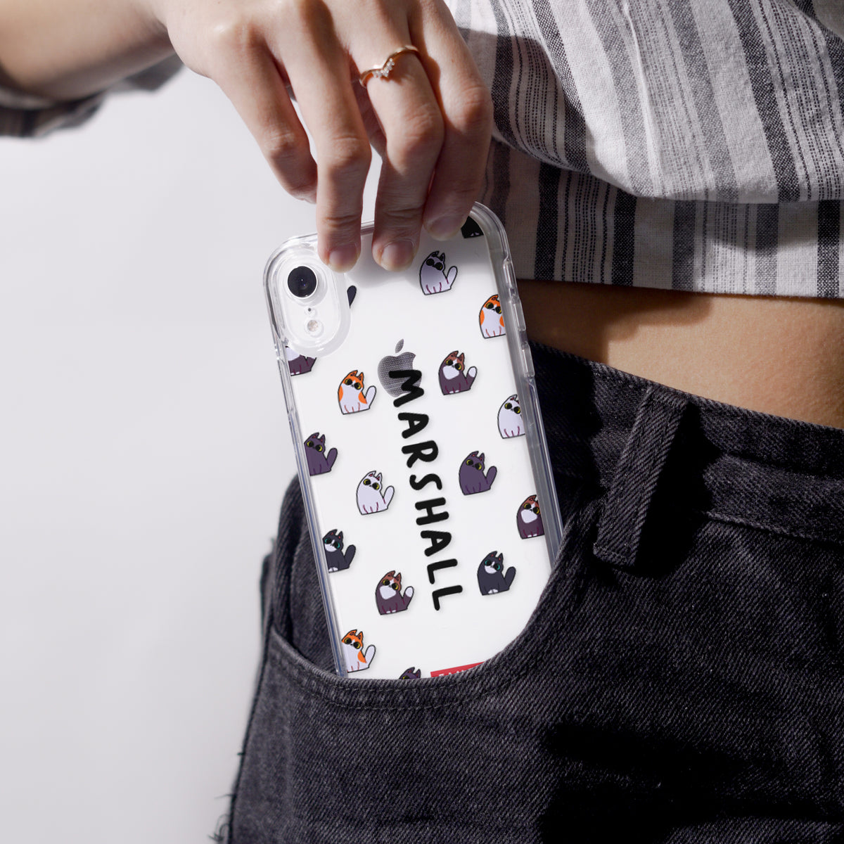 Spirit Animal Series - Curious Kitty iPhone Case